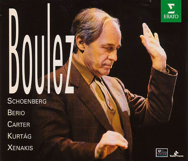 Boulez ‎– Schoenberg / Berio / Carter / Kurtág / Xenakis | Boulez,Berio,Carter,Kurtág,Xenakis,Ferneyhough,etc
