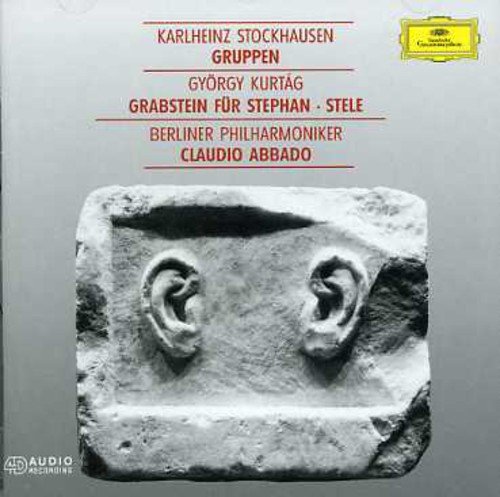 Stockhausen:Gruppen, Kurtag:Grabstein fur Stephan | カールハインツ・シュトックハウゼン,ジェルジュ・クルターグ,クラウディオ・アバド