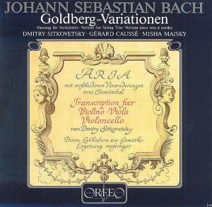 J.S.バッハ:ゴールドベルグ変奏曲(弦楽三重奏版) | ドミトリー・シトコヴェツキー